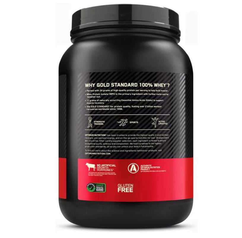 Optimum Nutrition Gold Standard 100% Whey Protein Powder 2 Lbs a Whey Healthcare Supplement