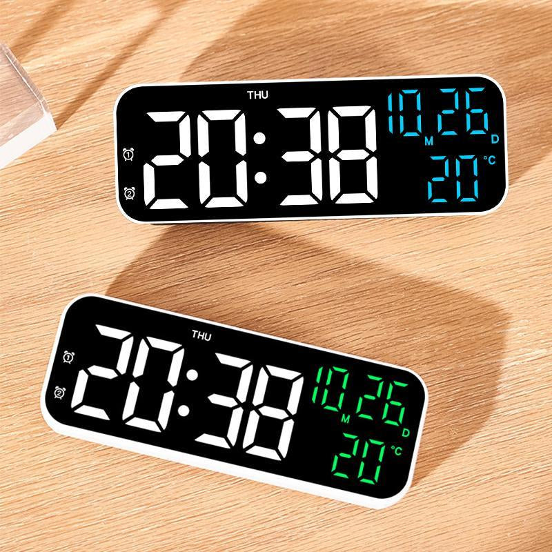 LED Clock, Digital Alarm Clock, Multifunctional Clock for Home Office, Home Decor Supplies, Room Accessories