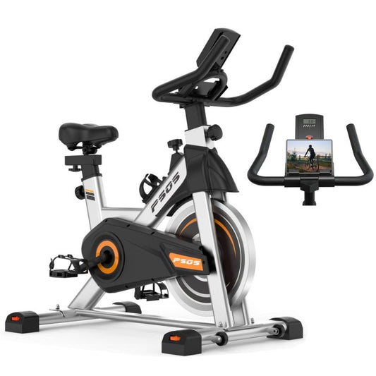 Exercise Bike, Stationary Bikes for Home Indoor Cycling Bike Cycle Bike with Digital Display & Comfortable Seat Cushion