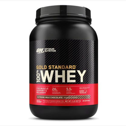 Optimum Nutrition Gold Standard 100% Whey Protein Powder 2 Lbs a Whey Healthcare Supplement