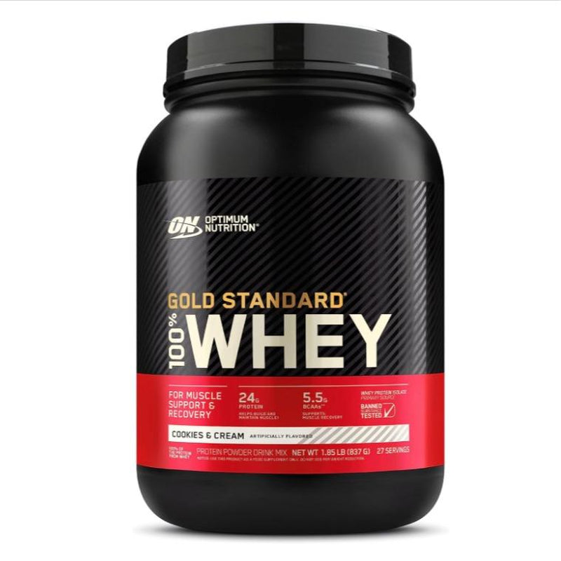 Optimum Nutrition Gold Standard 100% Whey Protein Powder 2 Lbs a Whey Healthcare Supplement