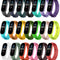 Replacement Bands Compatible with Xiaomi Mi Band 6/Xiaomi Mi Band 5/Amazfit Band 5, Soft Silicone Wristbands, Sport Adjustable Wrist Strap for Women Men